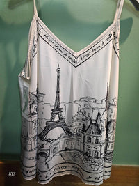 Made In Italy - Women's Paris Silk Cami