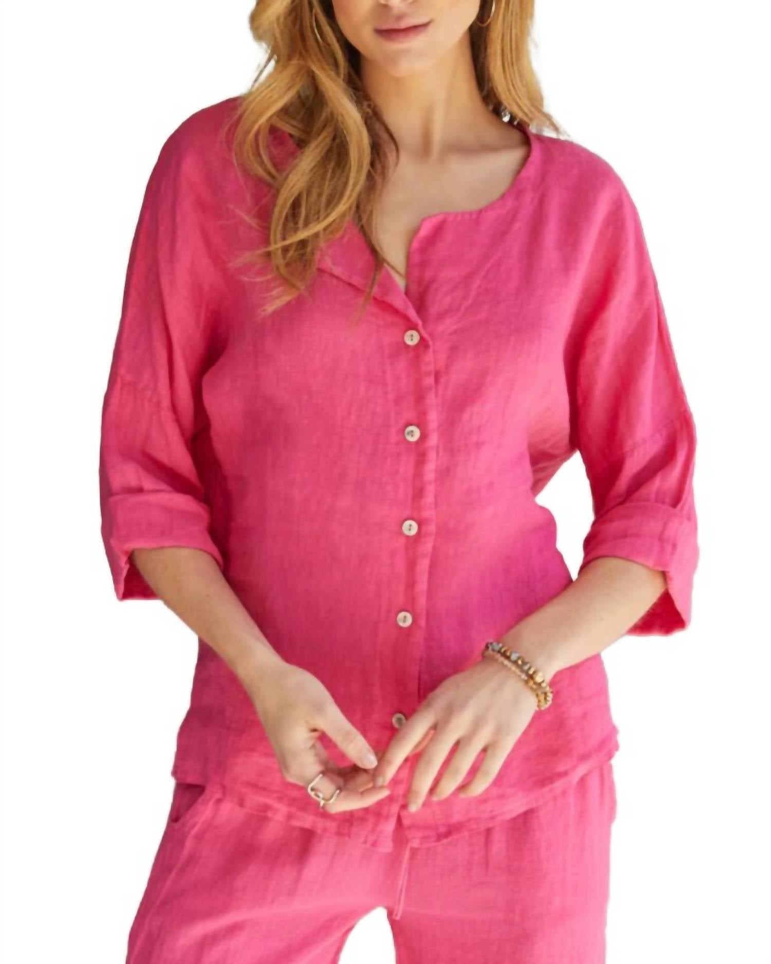 Milio Milano - Linen Button Down Shirt