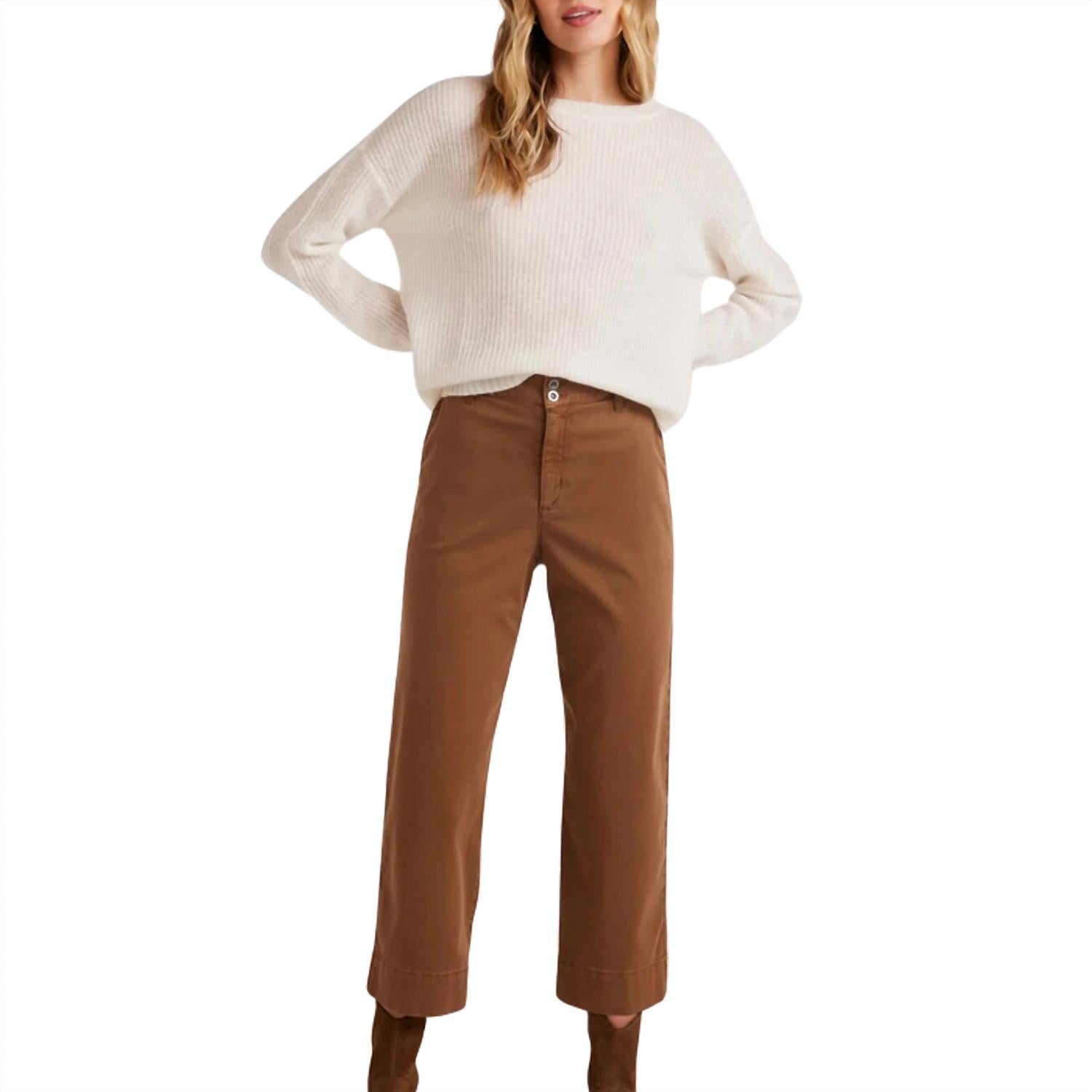 Bella Dahl - Women's Sofia Wide Leg Crop Pant