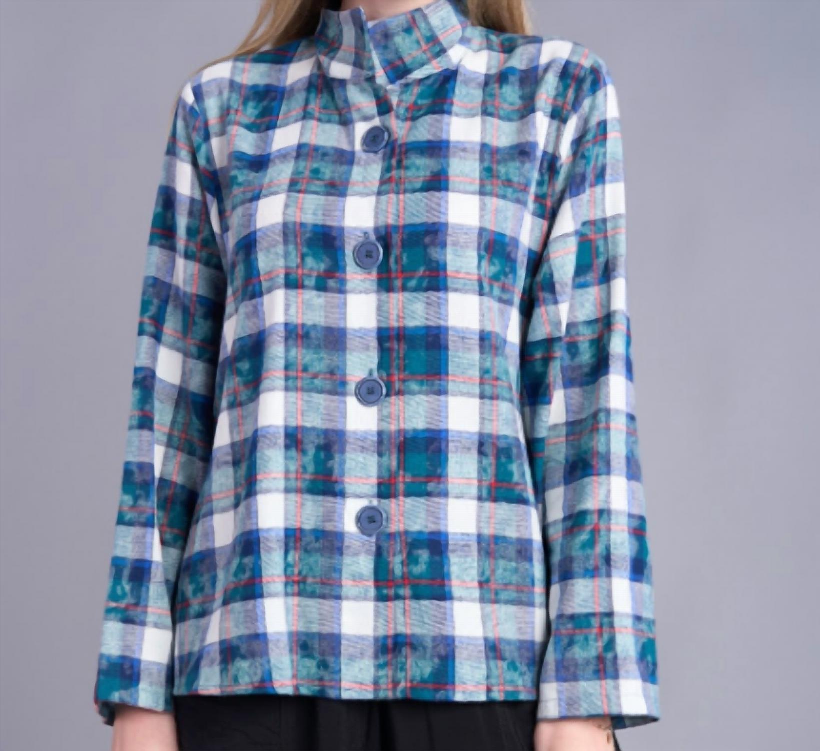 Shana Apparel - Dusty Flannel Short Shirt