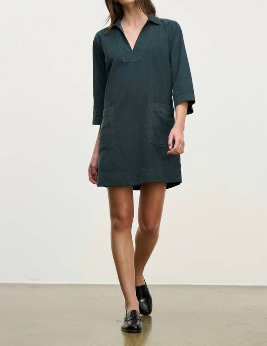 Velvet By Graham & Spencer - Elke Cotton Corduroy Dress