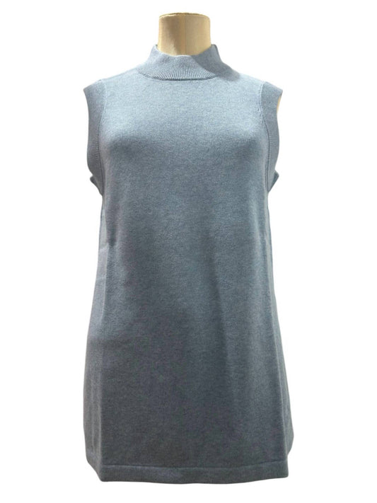 Kinross - WOMEN'S SLEEVELESS MOCK TUNIC SWEATER