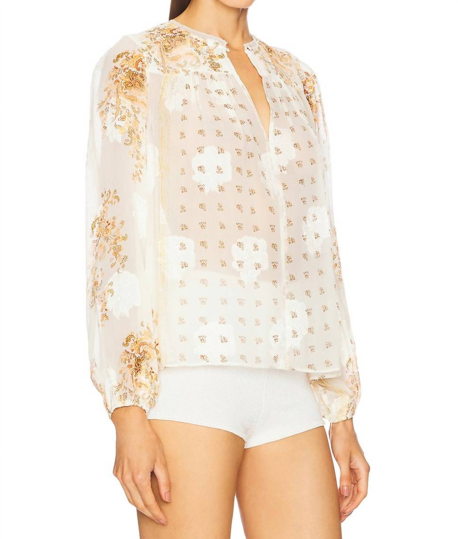 Ulla Johnson - Aster Long Sleeve Blouse