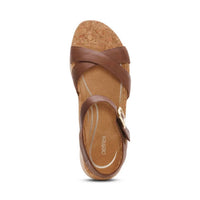 Aetrex - Women's Flora Adjustable Quarter Strap Wedge