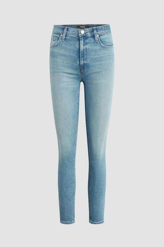 Barbara High Rise Super Skinny Ankle Jeans