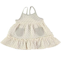 Petit Indi - Girl's Heart Pocket Dress