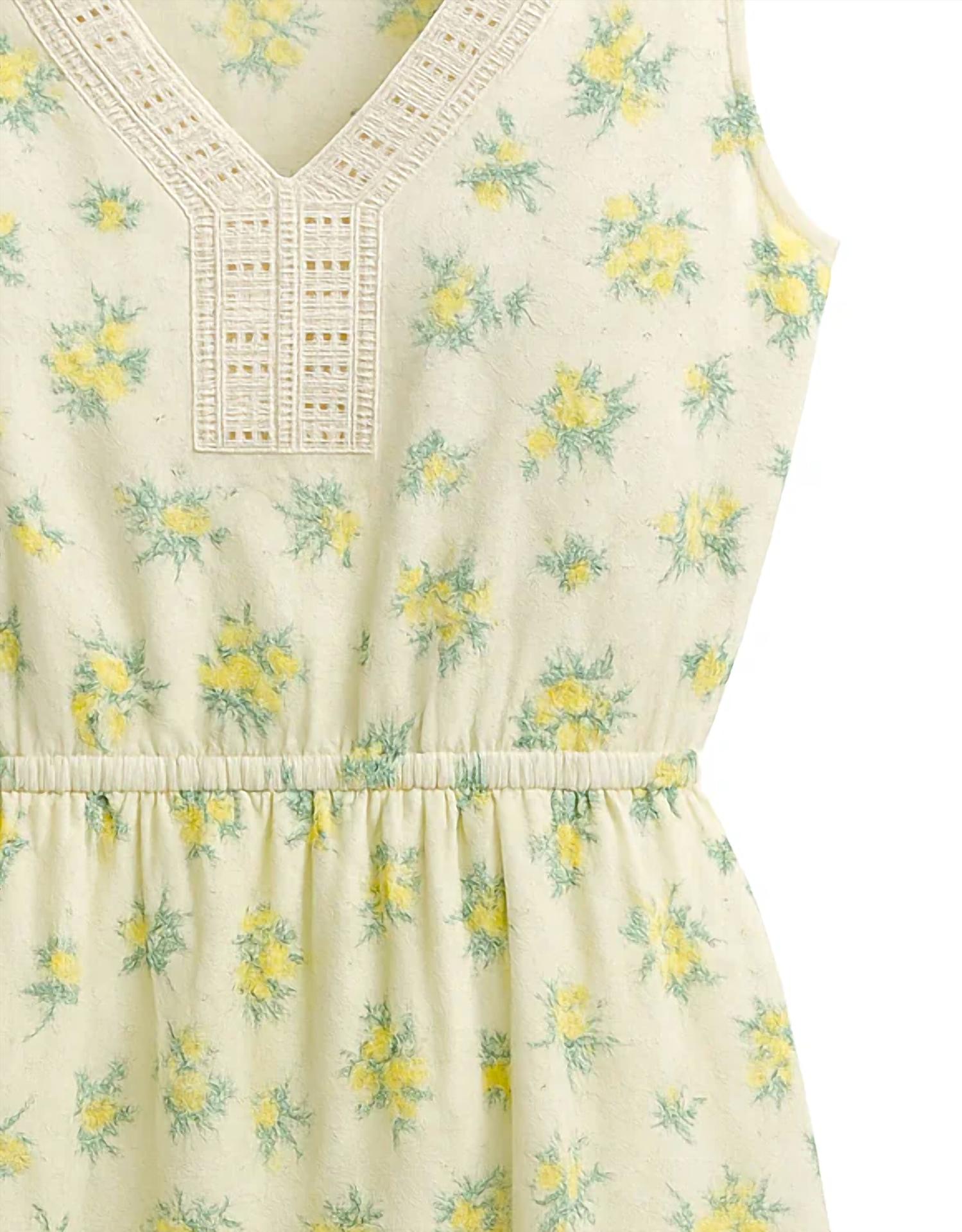 Another Love - Women's Brylee Buttercup Bouquet Mini Dress