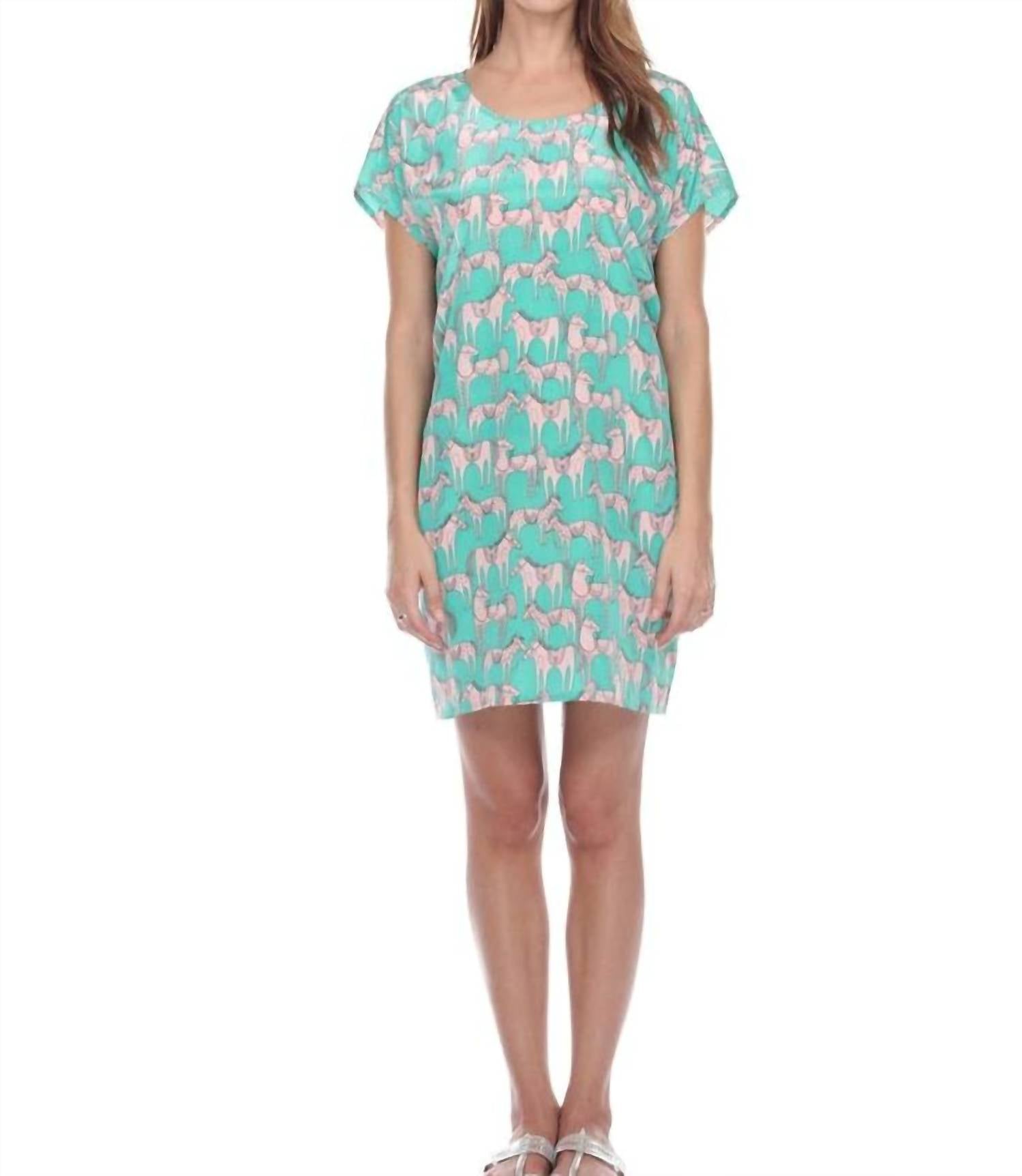 Zero Degree Celsius - Printed Mini Dress