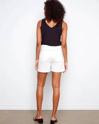 Charlie B - Twill Shorts With Patch Pockets