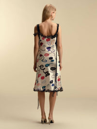 Marina Moscone - Satin Twill Slipdress