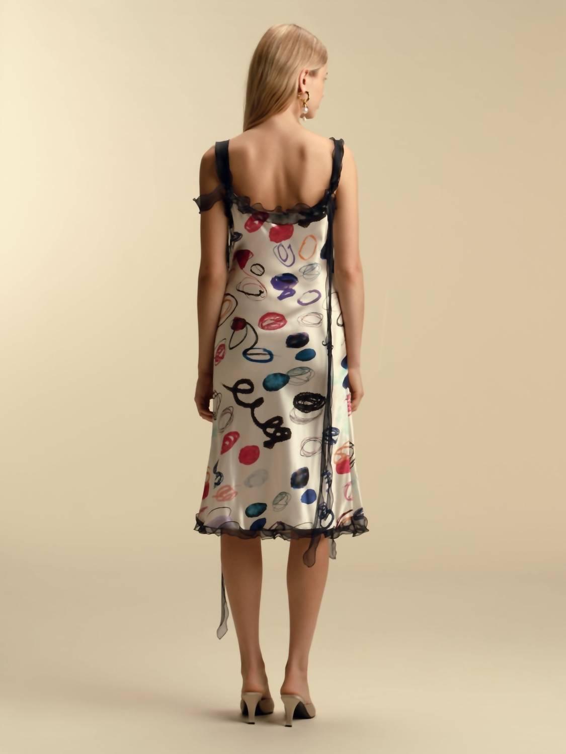 Marina Moscone - Satin Twill Slipdress