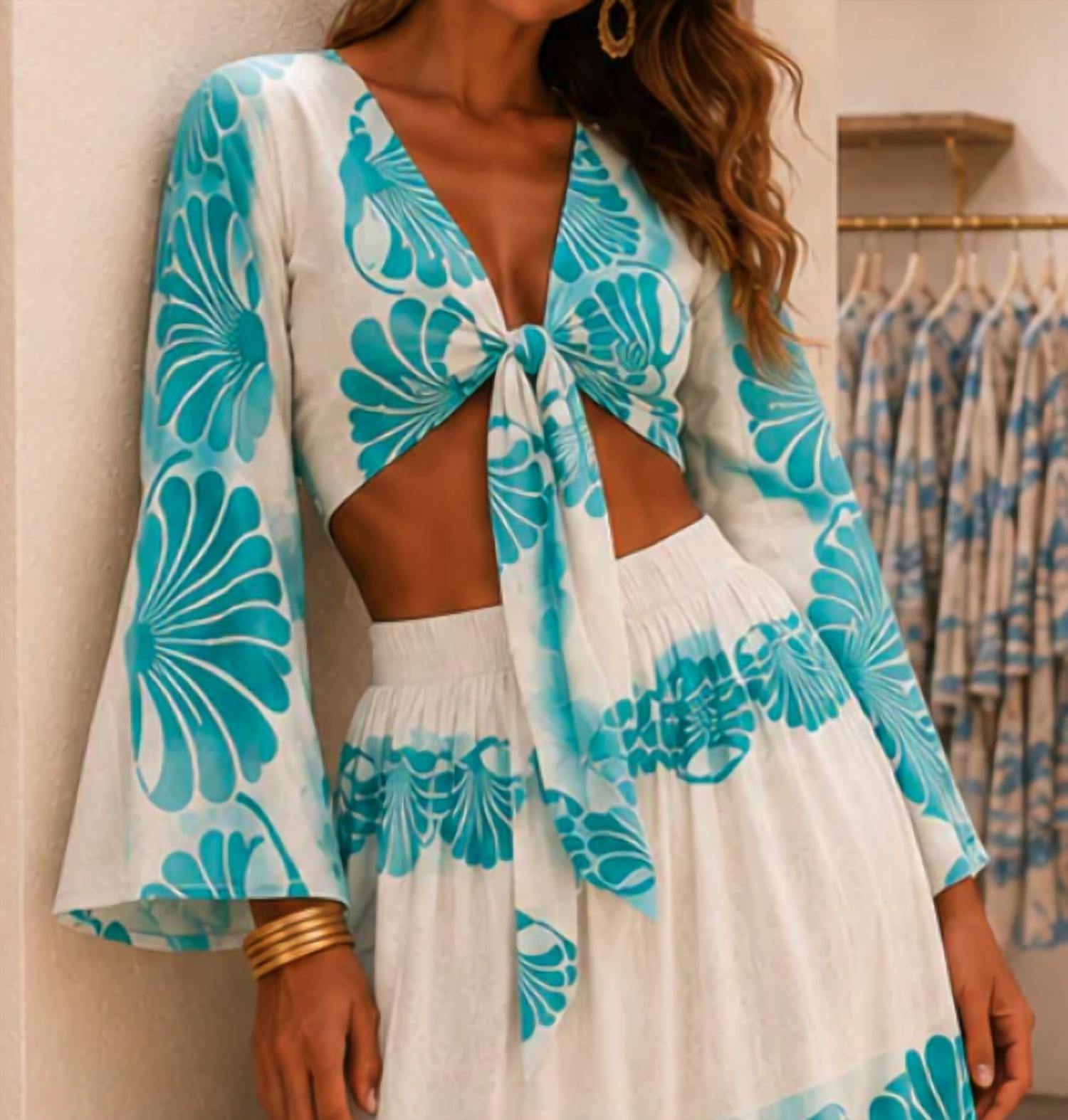 Mystery Resort - Seashell Dreams Maxi Skirt Set