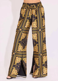 Alden Adair - Penny Wide Leg Pant With Side Slit