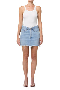 Agolde - V-waist Mini Skirt