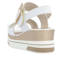 Remonte Women's Wedge Sandal in white - women's sandal - view 14