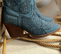 Very G - Women's On My Own Denim Booties