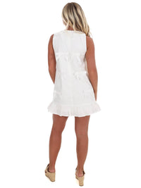 Lena - All Dressed Up Bow Mini Dress