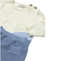 Mayoral - Boys Nube Knit Pants And Sweatshirt Set