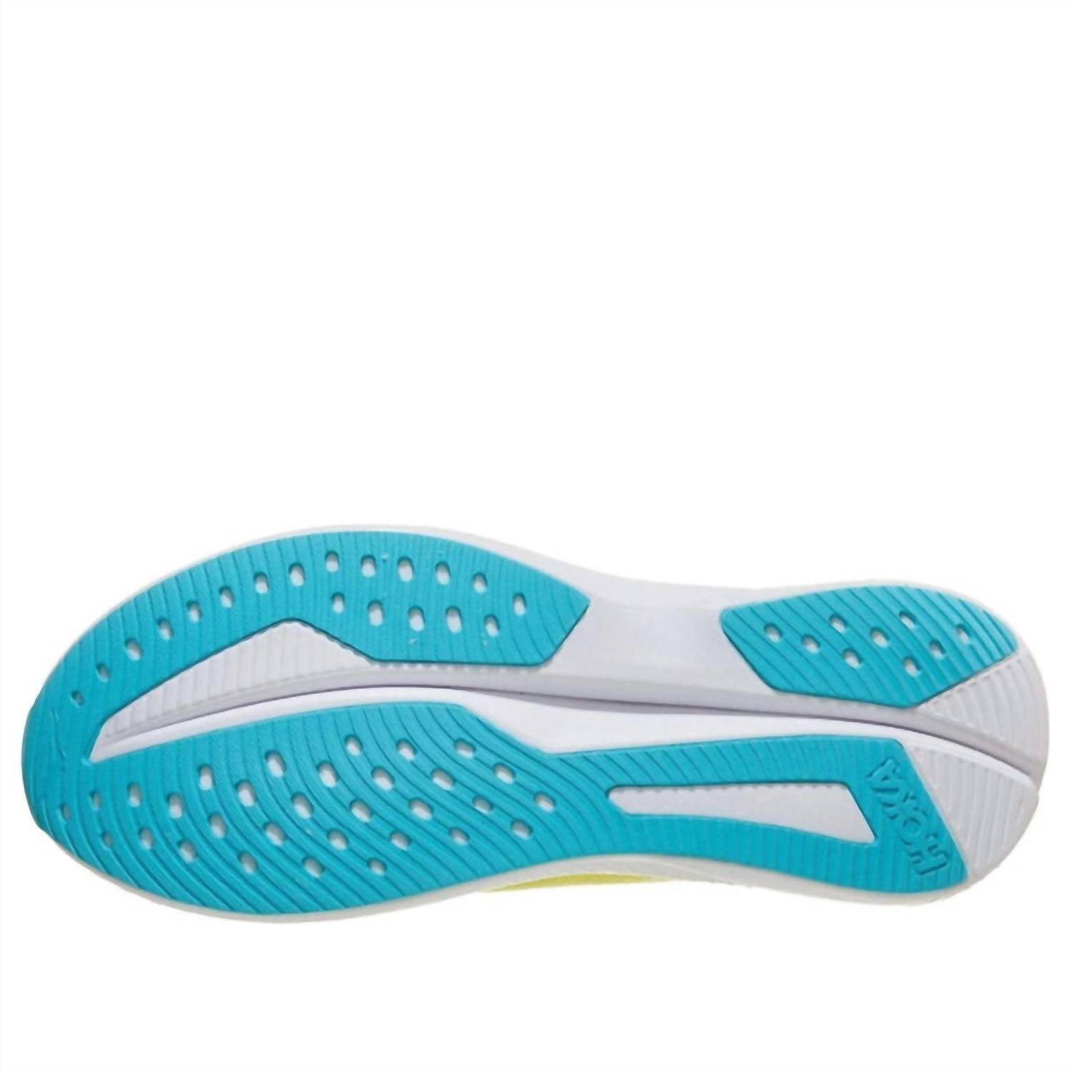 Hoka Men's Mach 6 Running Shoes in yuzu celio blue - men's sneaker - view 5