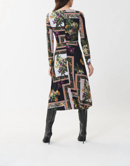 Joseph Ribkoff - Scarf Print Dress