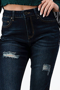Grace In La - Distressed Skinny Jean