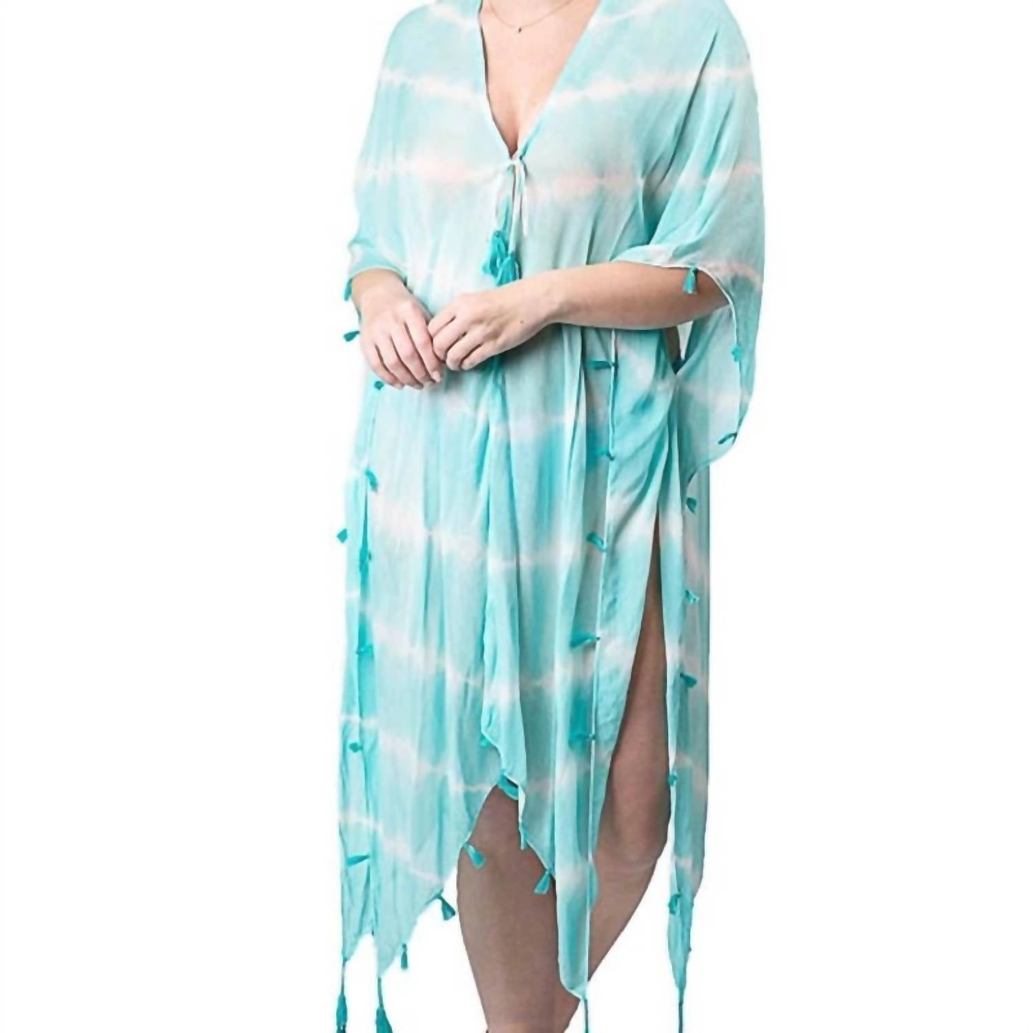 Top It Off - Boho Tassel Kimono Wrap