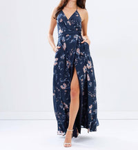 IMAN FLORAL MAXI DRESS