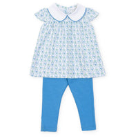 lila + hayes Girls Minden Legging Set in hampton blooms - item