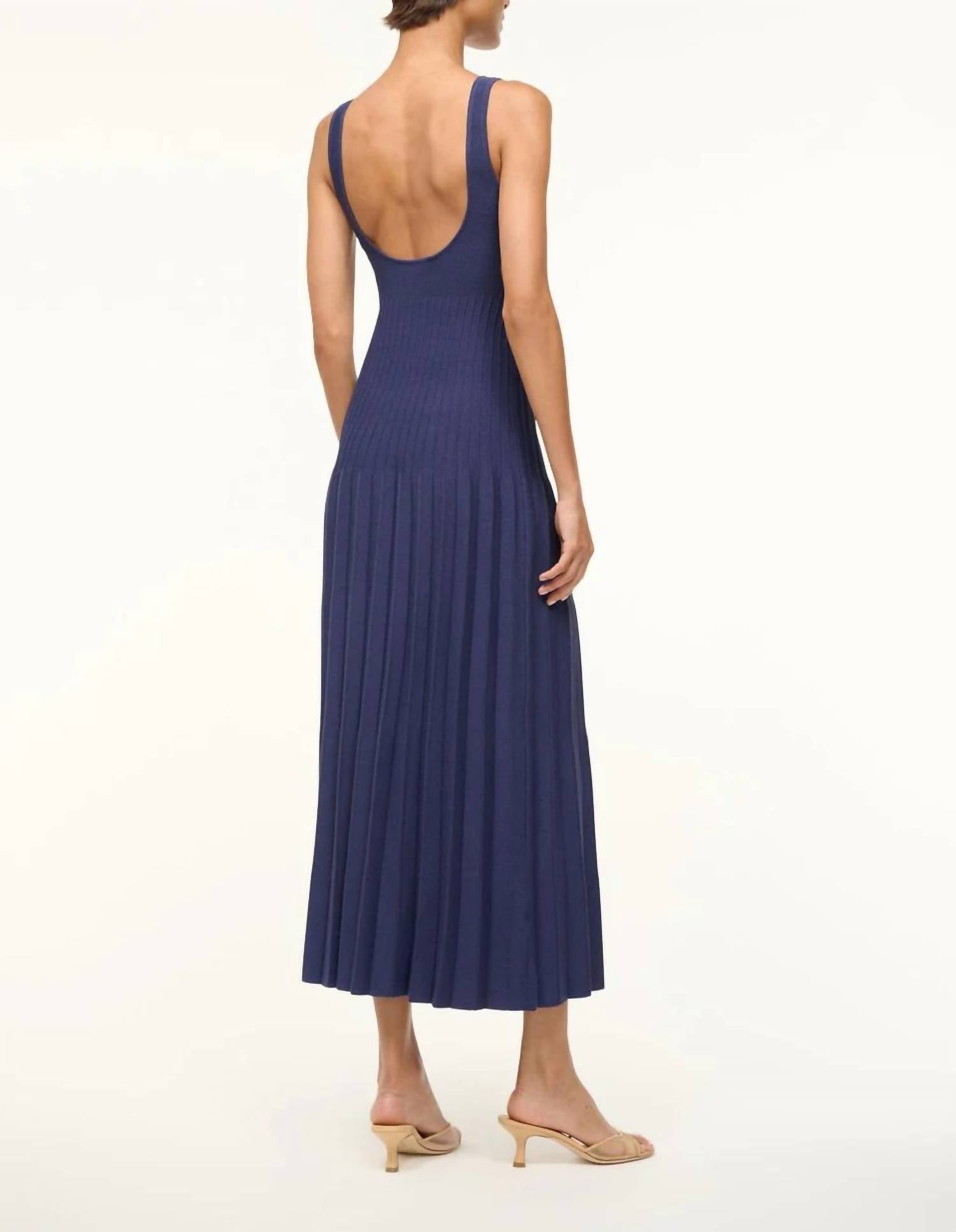 Staud - Ellison Knit Midi Dress