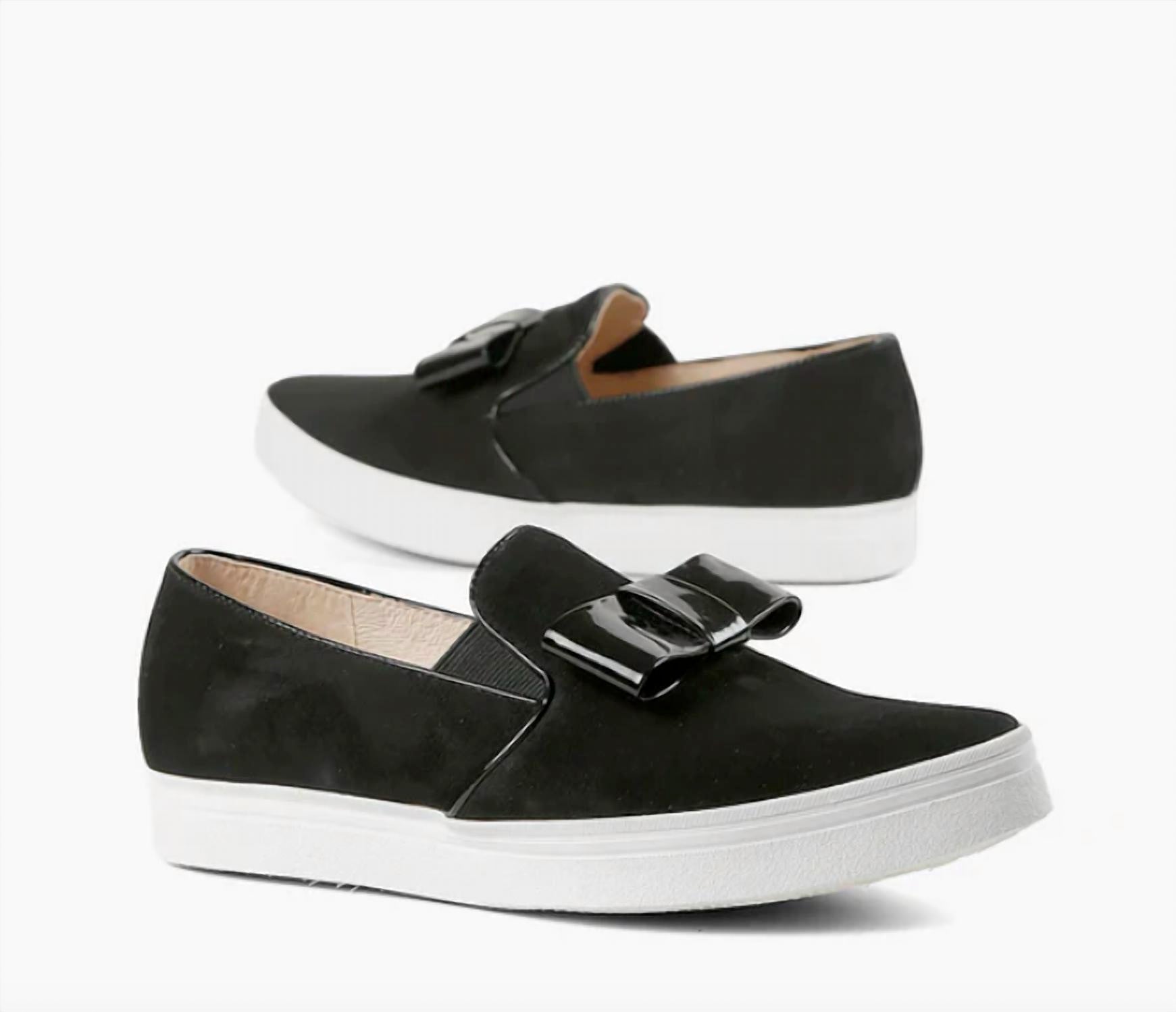 All Black - Women's Tux Sneakers