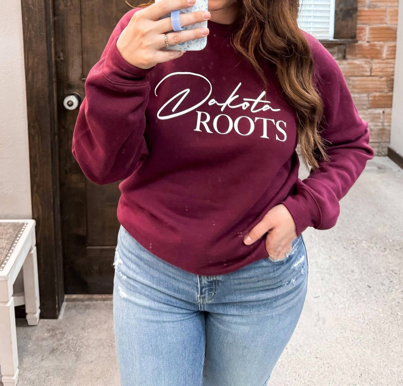 The Minted Olive - Dakota Roots Crewneck Sweatshirt
