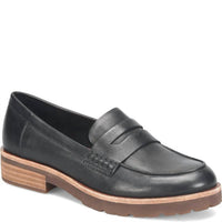 KORK-EASE Women's Carlisle Loafer in black - women's flats