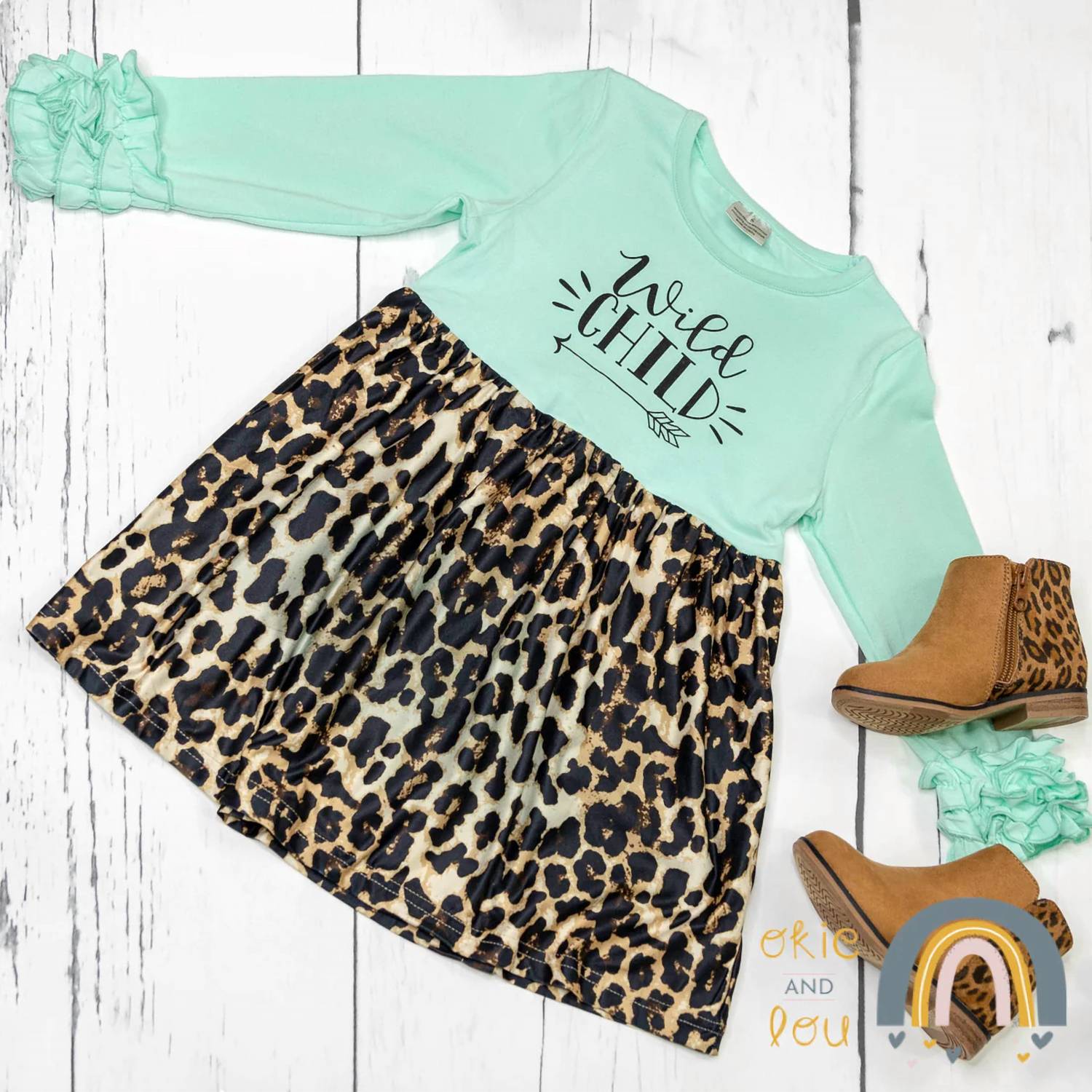 Okie + Lou - Girls Wild Child Dress