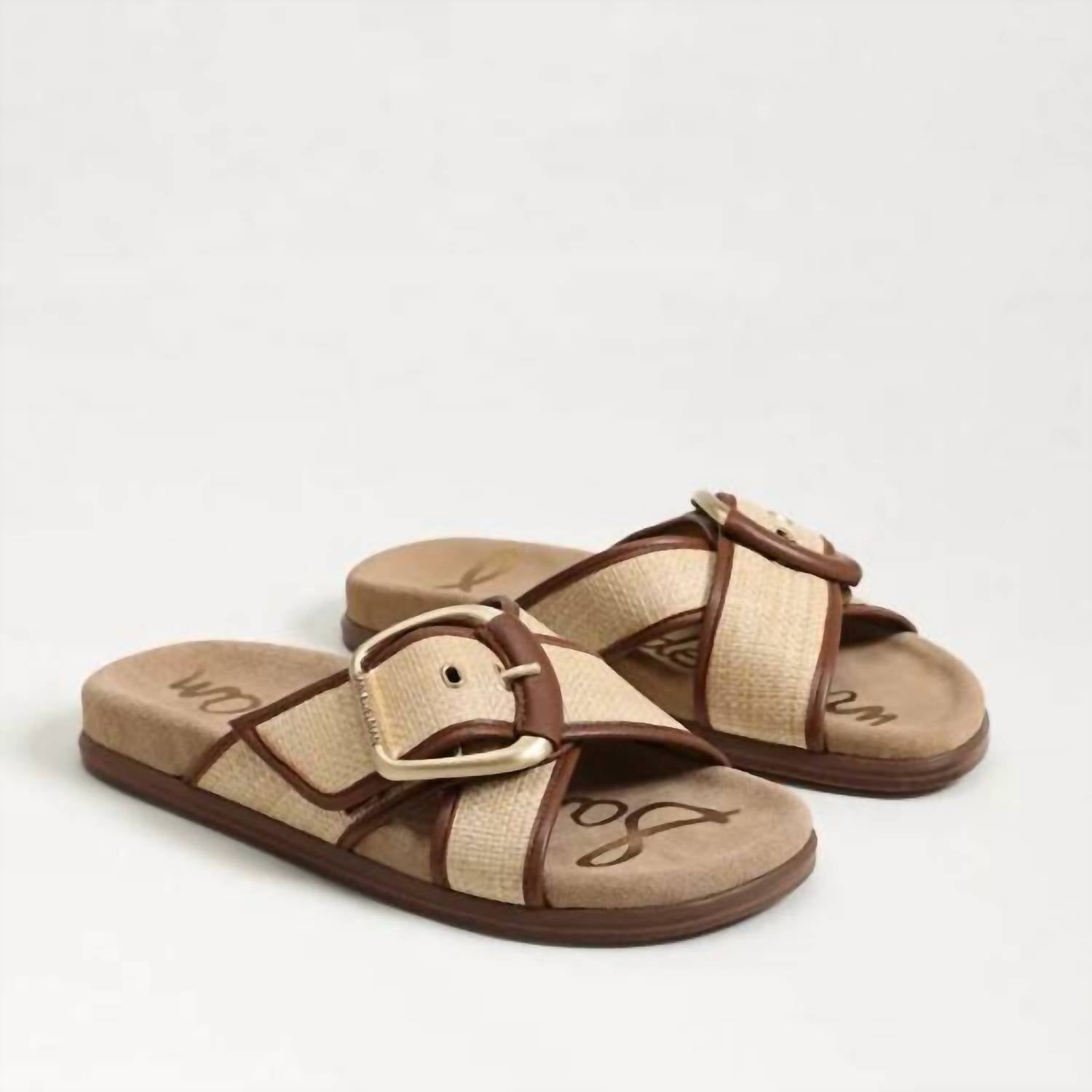 Sam Edelman - Women's Darla Multi Buckle Slide Sandals