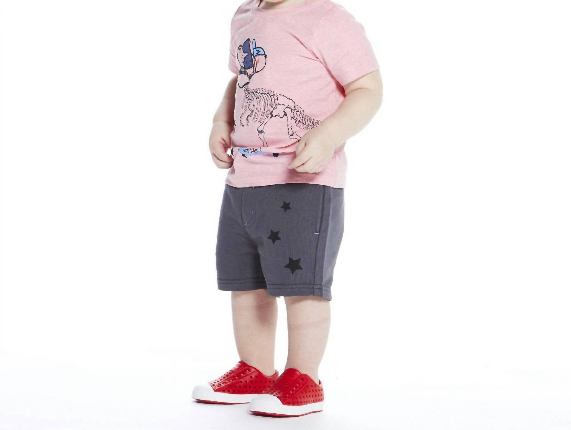 Andy & Evan - Boy's T-Rex Shirt & Shorts Set