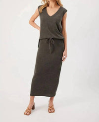 Kylie Paige - Kalina Charcoal Top