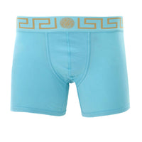 Versace - Men's Long Trunk With Greca Border