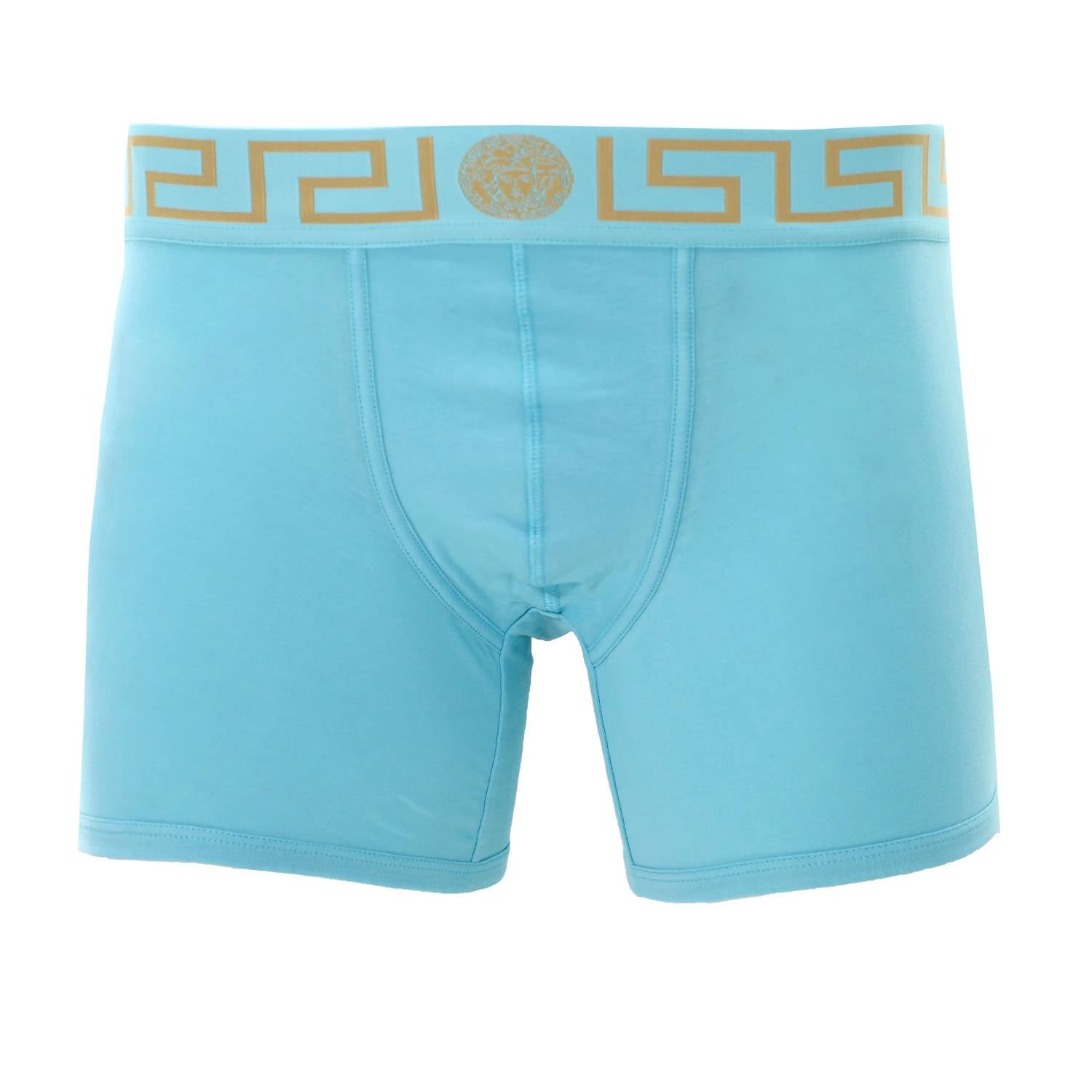 Versace - Men's Long Trunk With Greca Border