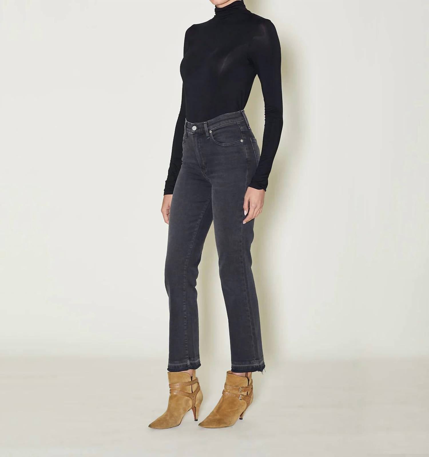 Le Jean - Bella Crop Flare Jeans