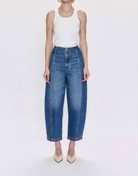 Pistola - Women's Blair High Rise Seamed Barrel Jeans