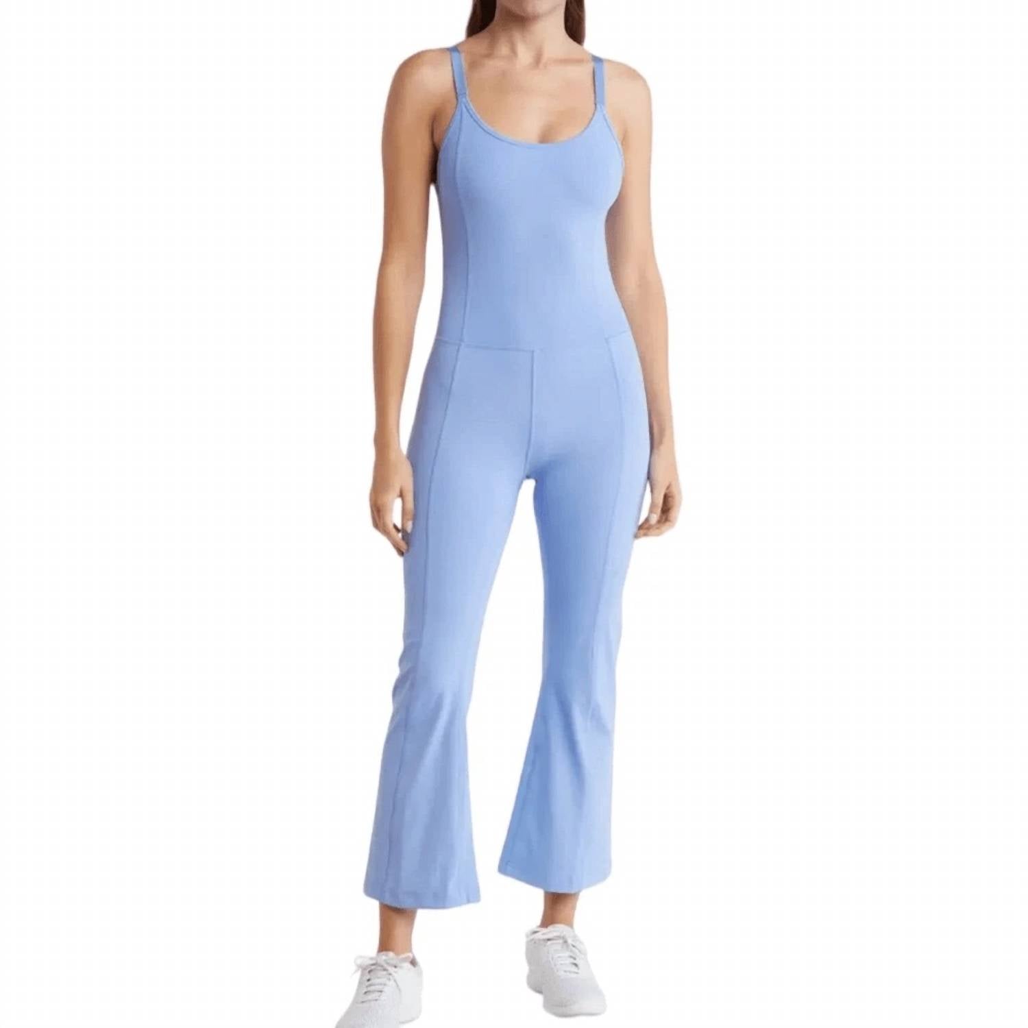 Z By Zella - Sleeveless Flare Leg Jumpsuit