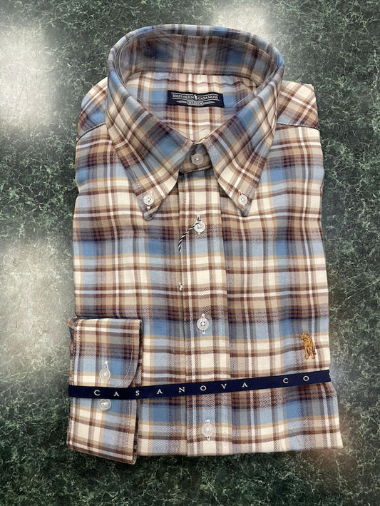 Southern Casanova - Men's High Noon Plaid Button Down Shirt