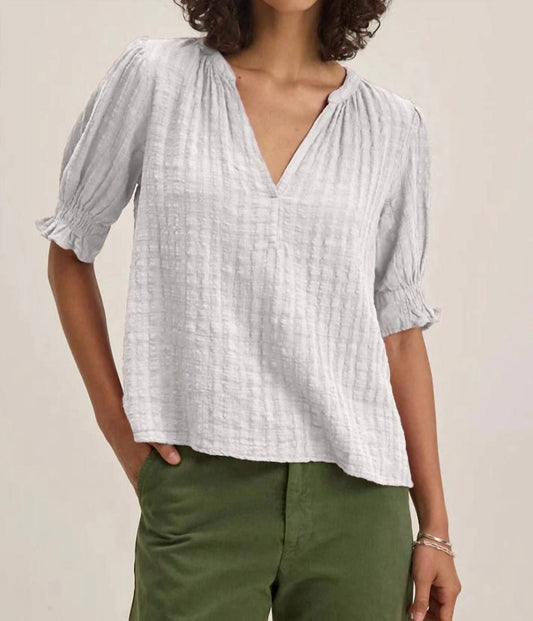 Velvet By Graham & Spencer - Bonita Textured Gauze Top