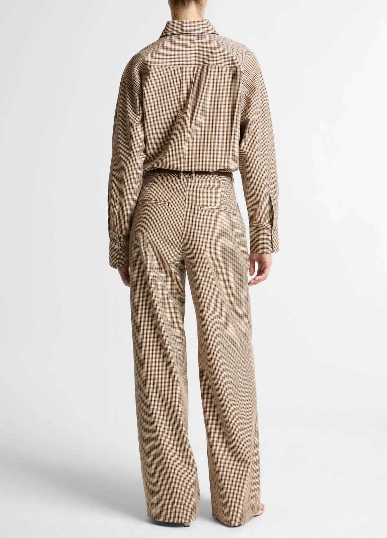 Vince - Camille Mid Rise Wide Leg Trouser
