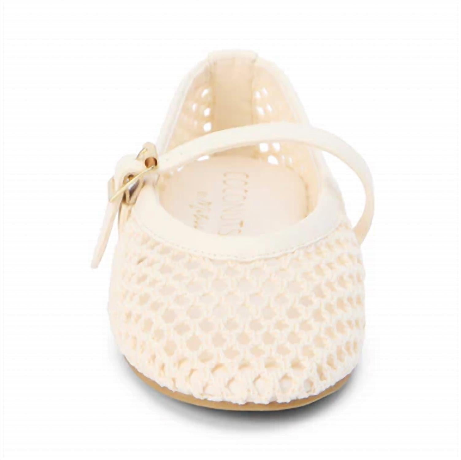 Matisse Women's Nolita Ballet Flats in ivory - women's flats - detail view