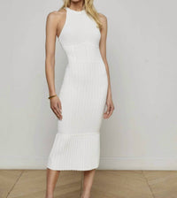 L'Agence - Kimi Pleated Dress