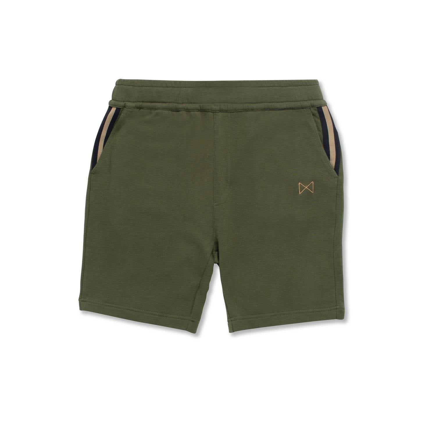 On This Day - Knit Sweat Short With Pocket Stripe Detail