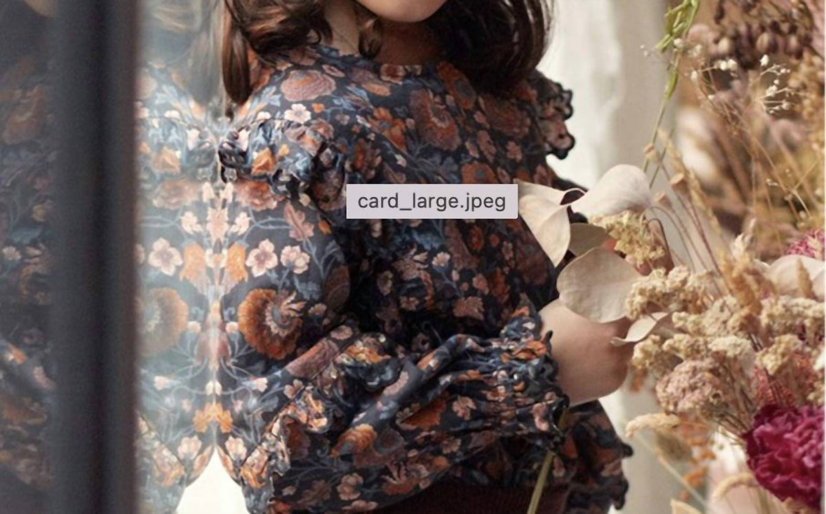 Louise Misha - Girl's Tubi Boho Flowers Blouse