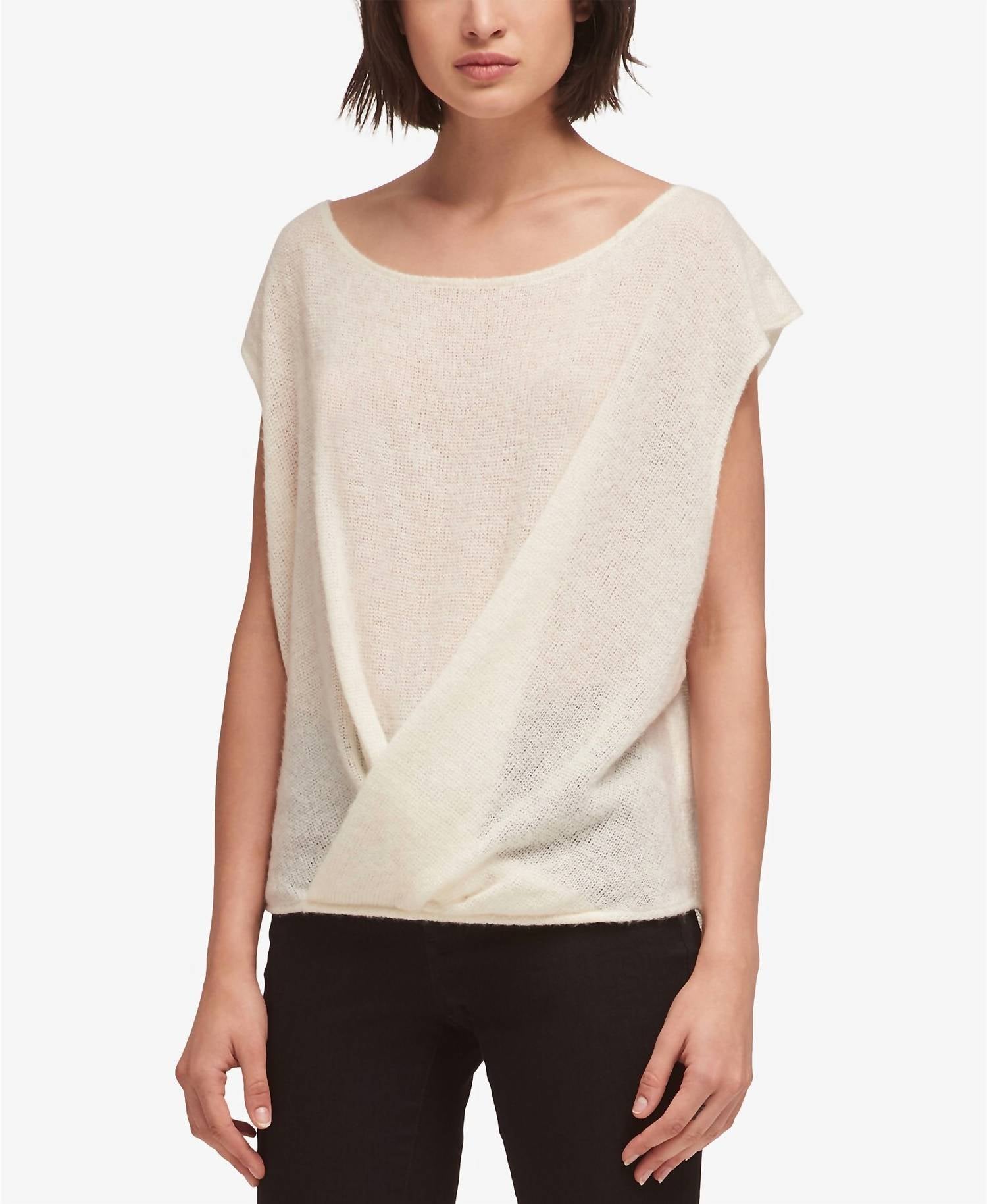 Dkny - Drape Front Sweater