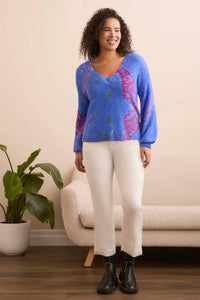 Tribal - Wendy Wear 2 Ways Front To Back Sweater